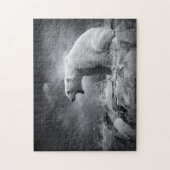 Puzzle Chasseur blanc d'ours blanc sur la glace dans (Vertical)