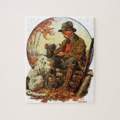 Puzzle Chasseur et espagnol (Vertical)