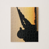 Puzzle Chasseur et pistolet (Vertical)