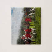 Puzzle Chasseur - La chasse au renard - Tally-ho 1924 (Vertical)