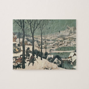 Puzzle Chasseurs dans la neige - janvier 1565