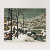 Puzzle Chasseurs dans la neige par Pieter Bruegel l'Ancie (Horizontal)