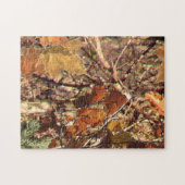 Puzzle Chasseur's Fall Nature Camouflage Décor de peintur (Horizontal)