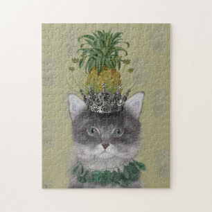Puzzle Chat à ananas