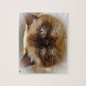 Puzzle Chat à cheveux court britannique (Vertical)