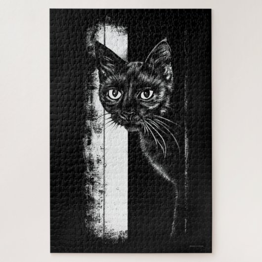 Puzzle Chat à l'intérieur (Vertical)