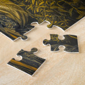 Puzzle Chat alchimiste de la forêt enchantée (Côté)