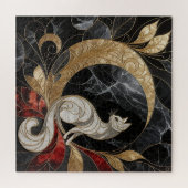 Puzzle Chat Art Déco (Horizontal)