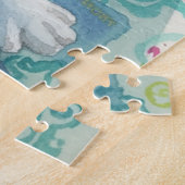 Puzzle Chat assis près de la fenêtre (Côté)