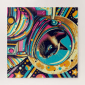 PUZZLE CHAT-ASTRONAUT 7 SIAMESE (Horizontal)