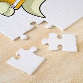 Puzzle Chat au baseball avec batte de baseball (Côté)