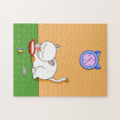 Puzzle Chat au lait (Horizontal)