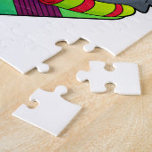 Puzzle Chat aux échecs avec pièce d'échecs Pawn (Côté)