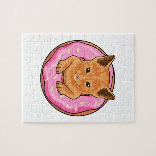 Puzzle Chat avec Donut (Horizontal)