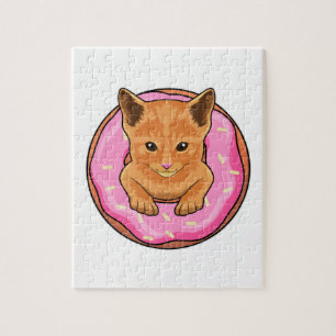 Puzzle Chat avec Donut