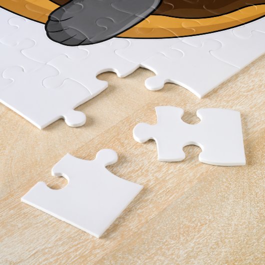 Puzzle Chat avec Donut (Côté)