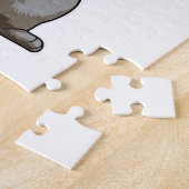 Puzzle Chat avec muffin (Côté)