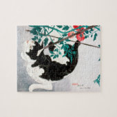 Puzzle Chat avec Plante tomate (1931) par Hiroaki Takahas (Horizontal)