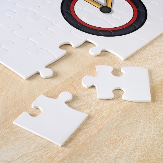 Puzzle Chat avec vélo (Côté)