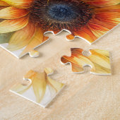 Puzzle Chat Bengal Aquarelle Florale (Côté)