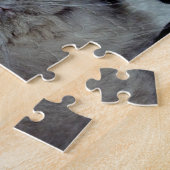 Puzzle Chat bleu perse (Côté)