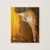 Puzzle Chat chaton tabby orange (Vertical)