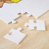 Puzzle Chat comme joueur de volley-ball avec volleyball (Côté)