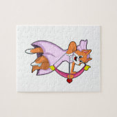 Puzzle Chat comme mariée avec une robe de mariée.PNG (Horizontal)