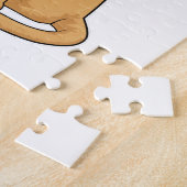 Puzzle Chat comme Mariée avec Voile (Côté)