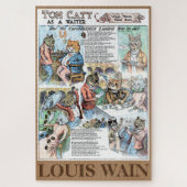 Puzzle Chat comme serveur, Louis Wain (Vertical)