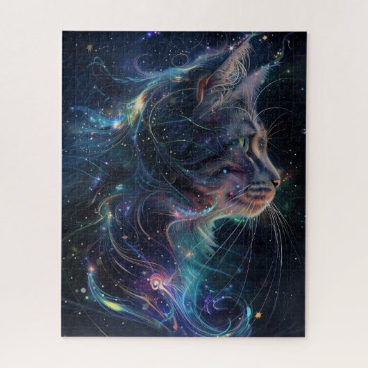 Puzzle Chat cosmique (Vertical)