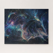 Puzzle Chat cosmique (Horizontal)