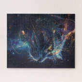 Puzzle Chat cosmique (Horizontal)