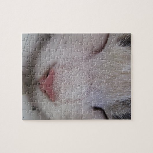 Puzzle Chat couché (Horizontal)