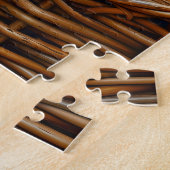 Puzzle Chat Cozy Dormant dans un Panier près d'une Chemin (Côté)