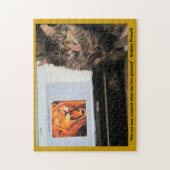 Puzzle Chat Créé Quand Le Lion A Éternué (Vertical)