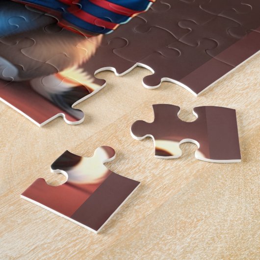 Puzzle Chat Cute Avec Équipe De Football De Barcelone T C (Côté)