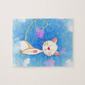 Puzzle Chat d'amour mignon (Horizontal)