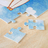 Puzzle Chat d'amour mignon (Côté)