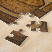 Puzzle Chat d'anniversaire médiéval (Côté)