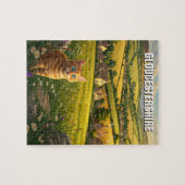 Puzzle Chat dans Gloucestershire Angleterre Voyage (Horizontal)