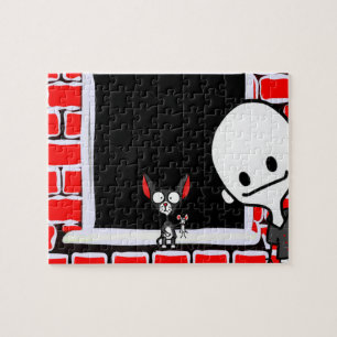 Puzzle Chat dans la fenêtre