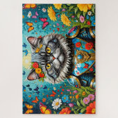 Puzzle Chat Dans Le Jardin Des Plaisirs Terrestres 2 (Vertical)