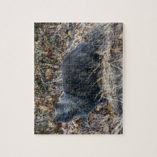 Puzzle Chat dans les bois (Vertical)