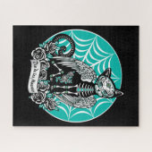 Puzzle Chat de crâne de sucre (Horizontal)