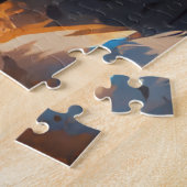 Puzzle Chat de flamme mystique familier (Côté)