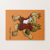 Puzzle Chat de loup-garou d'Halloween (Horizontal)