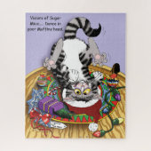 Puzzle Chat de Noël (Vertical)