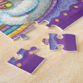 Puzzle Chat de Noël mignon dormant avec des souris dans l (Côté)