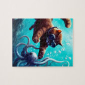 Puzzle Chat de plongée (Horizontal)